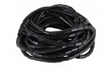 Спиральная обвязка для провода ∅6-60 мм SWB-08 черная (10 м), АСКО-УКРЕМ изображение 2