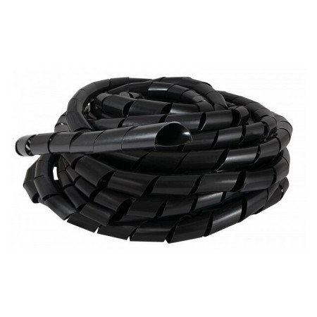 Спиральная обвязка для провода ∅7,5-60 мм SWB-10 черная (10 м), АСКО-УКРЕМ (A0150070012) фото