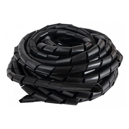 Спиральная обвязка для провода ∅15-100 мм SWB-19 черная (10 м), АСКО-УКРЕМ (A0150070015) фото