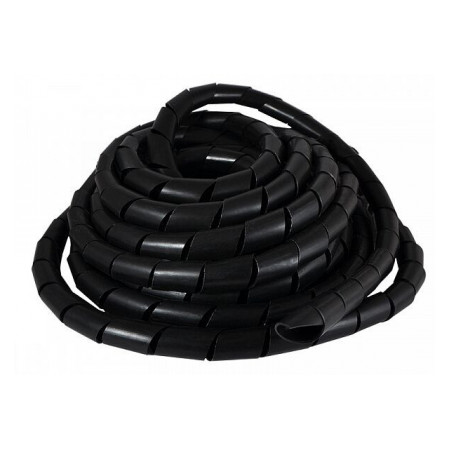 Спиральная обвязка для провода ∅20-130 мм SWB-24 черная (10 м), АСКО-УКРЕМ (A0150070016) фото
