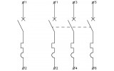 Автоматический выключатель ВА-2003/D 3P 50А характеристика D, АСКО-УКРЕМ изображение 7 (схема)