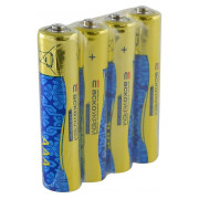 Батарейка солевая AАА.R03.SP4, типоразмер AAA упаковка shrink 4 шт., АСКО-УКРЕМ мини-фото