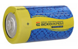 Батарейка солевая D.R20.SP2, типоразмер D упаковка shrink 2 шт., АСКО-УКРЕМ изображение 3