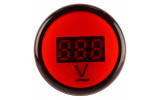 Вольтметр цифровой AD22-22 DVM красный, АСКО-УКРЕМ изображение 2