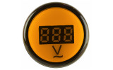 Вольтметр цифровой AD22-22 DVM желтый, АСКО-УКРЕМ изображение 2
