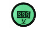 Вольтметр цифровий AD22-22 DVM 5-30В DC зелений, АСКО-УКРЕМ зображення 2