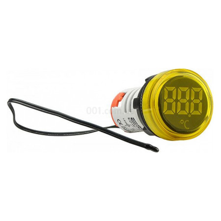 Термометр цифровий ED16-22WD -25°С...150°С жовтий, АСКО-УКРЕМ (A0190010045) фото