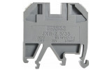 Гвинтовий контактний затискач JXB 2,5/35 на DIN-рейку сірий, АСКО-УКРЕМ зображення 3