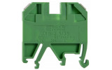 Гвинтовий контактний затискач JXB 2,5/35 на DIN-рейку зелений, АСКО-УКРЕМ зображення 3