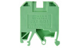 Гвинтовий контактний затискач JXB 6/35 на DIN-рейку зелений, АСКО-УКРЕМ зображення 4