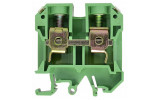 Гвинтовий контактний затискач JXB 16/35 на DIN-рейку зелений, АСКО-УКРЕМ зображення 3