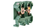 Гвинтовий контактний затискач JXB 35/35 на DIN-рейку зелений, АСКО-УКРЕМ зображення 2
