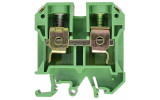 Гвинтовий контактний затискач JXB 35/35 на DIN-рейку зелений, АСКО-УКРЕМ зображення 3