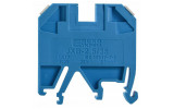 Гвинтовий контактний затискач JXB 2,5/35 на DIN-рейку синій, АСКО-УКРЕМ зображення 3