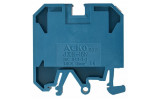 Гвинтовий контактний затискач JXB 16/35 на DIN-рейку синій, АСКО-УКРЕМ зображення 4