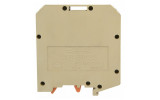 Гвинтовий контактний затискач JXB 50/35 на DIN-рейку жовтий, АСКО-УКРЕМ зображення 3
