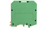 Гвинтовий контактний затискач JXB 50/35 на DIN-рейку зелений, АСКО-УКРЕМ зображення 3