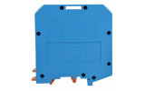 Гвинтовий контактний затискач JXB 50/35 на DIN-рейку синій, АСКО-УКРЕМ зображення 3