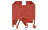 Гвинтовий контактний затискач JXB 6/35 на DIN-рейку червоний, АСКО-УКРЕМ зображення 4