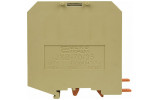 Гвинтовий контактний затискач JXB 70/35 на DIN-рейку жовтий, АСКО-УКРЕМ зображення 3