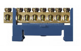 Шина нульова BC-508 з ізолятором на DIN-рейку 8 отворів, АСКО-УКРЕМ зображення 2