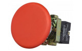 Кнопка «грибок» (d 60 мм) без фиксации (1НЗ) красная XB2-BR42, АСКО-УКРЕМ изображение 2