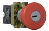 Кнопка «грибок» с фиксацией (1НЗ, возврат ключом) XB2-BS142, АСКО-УКРЕМ изображение 3