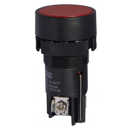 Кнопка с фиксацией (1НЗ) красная XB2-EH142, АСКО-УКРЕМ (A0140010044) фото