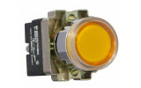 Кнопка з підсвічуванням без фіксації (1НВ) жовта XB2-BW3571, АСКО-УКРЕМ зображення 3