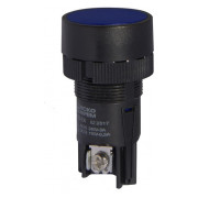 Кнопка без фиксации (1НО) синяя XB2-EA161, АСКО-УКРЕМ мини-фото