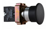 Кнопка «грибок» (d 40 мм) без фіксації (1НВ) чорна XB2-BC21, АСКО-УКРЕМ зображення 2