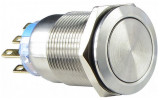 Кнопка металлическая с фиксацией (2НО+2НЗ) TYJ19-312, АСКО-УКРЕМ изображение 3