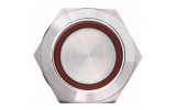 Кнопка металлическая с подсветкой и фиксацией (1НО+1НЗ) 220В красная TYJ19-371, АСКО-УКРЕМ изображение 2