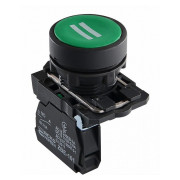 Кнопка без фиксации (1НО) зеленая TB5-AA3361, АСКО-УКРЕМ мини-фото
