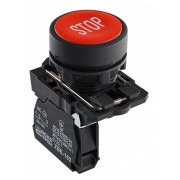 Кнопка без фиксации (1НЗ) красная TB5-AA4342, АСКО-УКРЕМ мини-фото