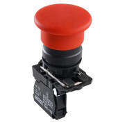 Кнопка «грибок» (d 40 мм) без фиксации (1НЗ) красная TB5-AC42, АСКО-УКРЕМ мини-фото