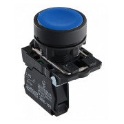 Кнопка без фиксации (1НО) синяя TB5-AA61, АСКО-УКРЕМ мини-фото