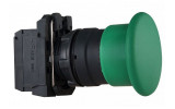 Кнопка «грибок» (d 40 мм) без фиксации (1НО) зеленая TB5-AC31, АСКО-УКРЕМ изображение 2