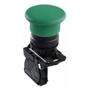 Кнопка «грибок» (d 40 мм) без фиксации (1НО) зеленая TB5-AC31, АСКО-УКРЕМ мини-фото