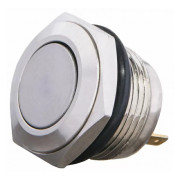 Кнопка металлическая (1НО) TY16-211P Pcb, АСКО-УКРЕМ мини-фото