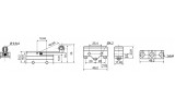 Микропереключатель Z-15GW2-B, АСКО-УКРЕМ изображение 3 (габаритные размеры)