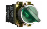 Перемикач на 2 положення з підсвічуванням зелений XB2-BK2365, АСКО-УКРЕМ зображення 3