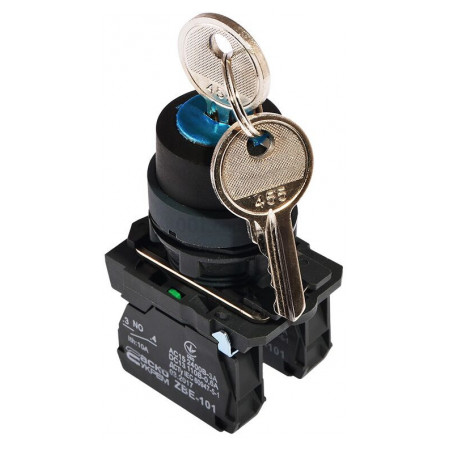 Перемикач на 3 положення з ключем TB5-AG33, АСКО-УКРЕМ (A0140010155) фото