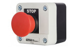 Пост кнопочный одноместный «СТОП» грибок XAL-B164Н29, АСКО-УКРЕМ изображение 2