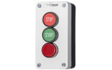 Пост кнопочный трехместный «ПУСК-СТОП-Сигнальная лампа» XAL-B371H29, АСКО-УКРЕМ изображение 2
