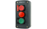 Пост кнопочный трехместный «ПУСК-СТОП-Сигнальная лампа» XAL-D371H29, АСКО-УКРЕМ изображение 2