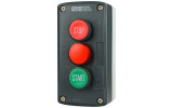 Пост кнопочный трехместный «ПУСК-СТОП-Сигнальная лампа» XAL-D376, АСКО-УКРЕМ изображение 2