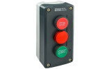 Пост кнопочный трехместный «ПУСК-СТОП-Сигнальная лампа» XAL-D376, АСКО-УКРЕМ изображение 3