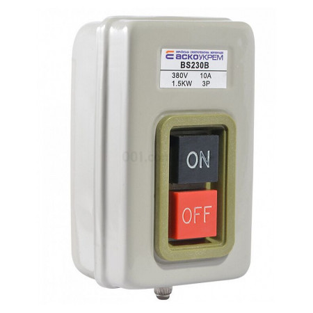 Кнопочный выключатель-разъединитель BS-230B, АСКО-УКРЕМ (A0140020210) фото