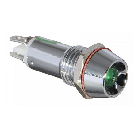 Світлосигнальна арматура AD22C-8 зелена 24В AC/DC, АСКО-УКРЕМ (A0140030103) фото